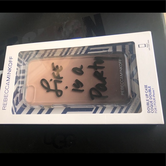 NEW Rebecca Minkoff Life is a Party iPhone 7 Case - Picture 3 of 3